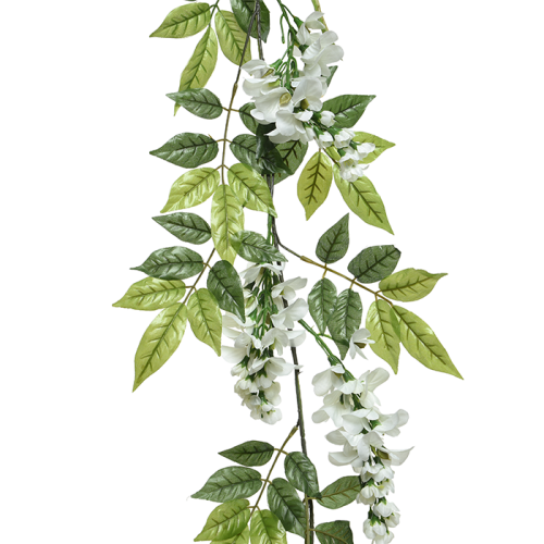 Girlanda wisteria biała 150cm