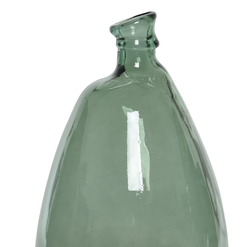 Wazon szklany zielony 47cm